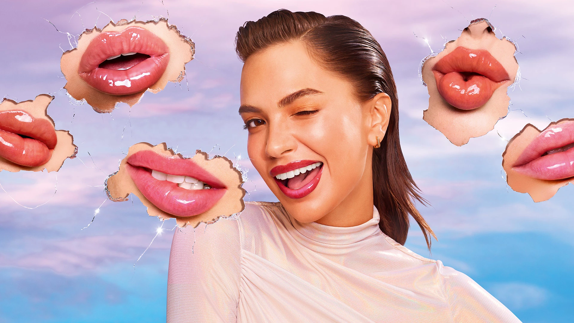 KIKO Milano 3D Hydra Xtreme lip gloss campaign